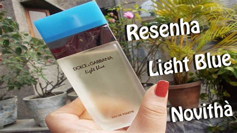 dolce gabbana light blue resenha
